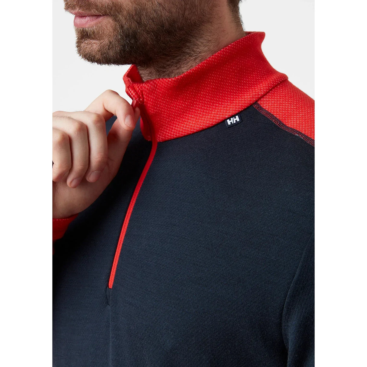 Helly Hansen Men's LIFA® Merino Midweight Half-zip Base Layer Skiundertøj Herre