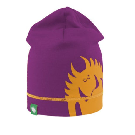 Vossatassar Monsteruld Hue til børn - Solid Purple Onesize