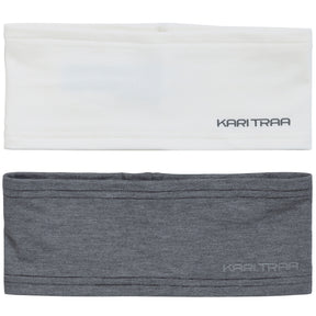 Kari Traa Nora Headband Pandebånd 2-pak - Black One-size