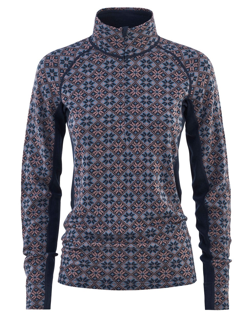 Kari Traa Rose Light Half Zip Skiundertrøje Dame - Royal -