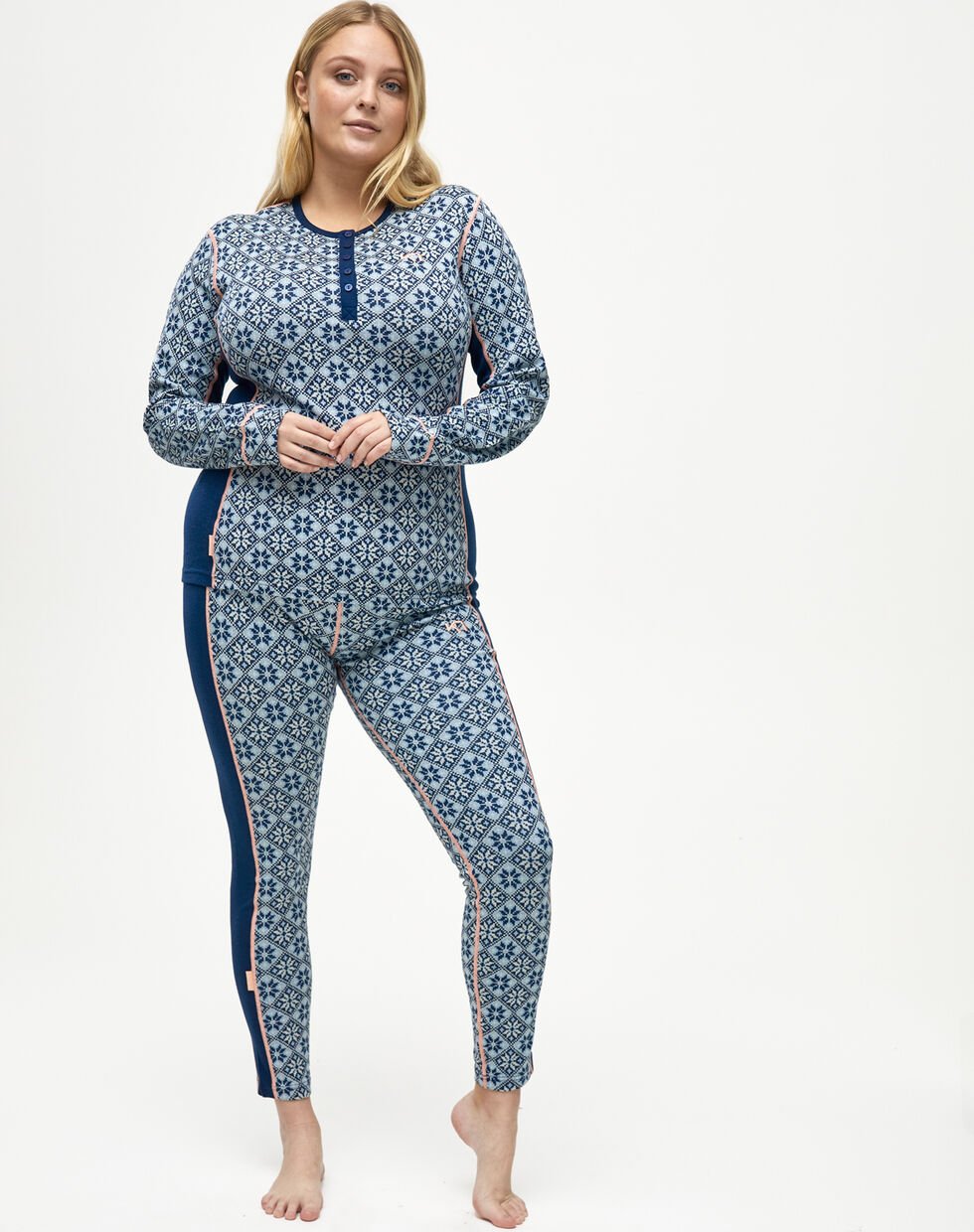 Kari Traa Rose Long Sleeve Plus Size Skiundertrøje Dame -
