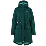 Kari Traa Tvinde Parka Damejakke - Pine Dark Green -