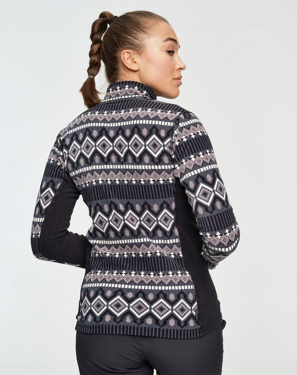 Kari Traa Rille Fleece Jakke / Trøje Dame - Black -