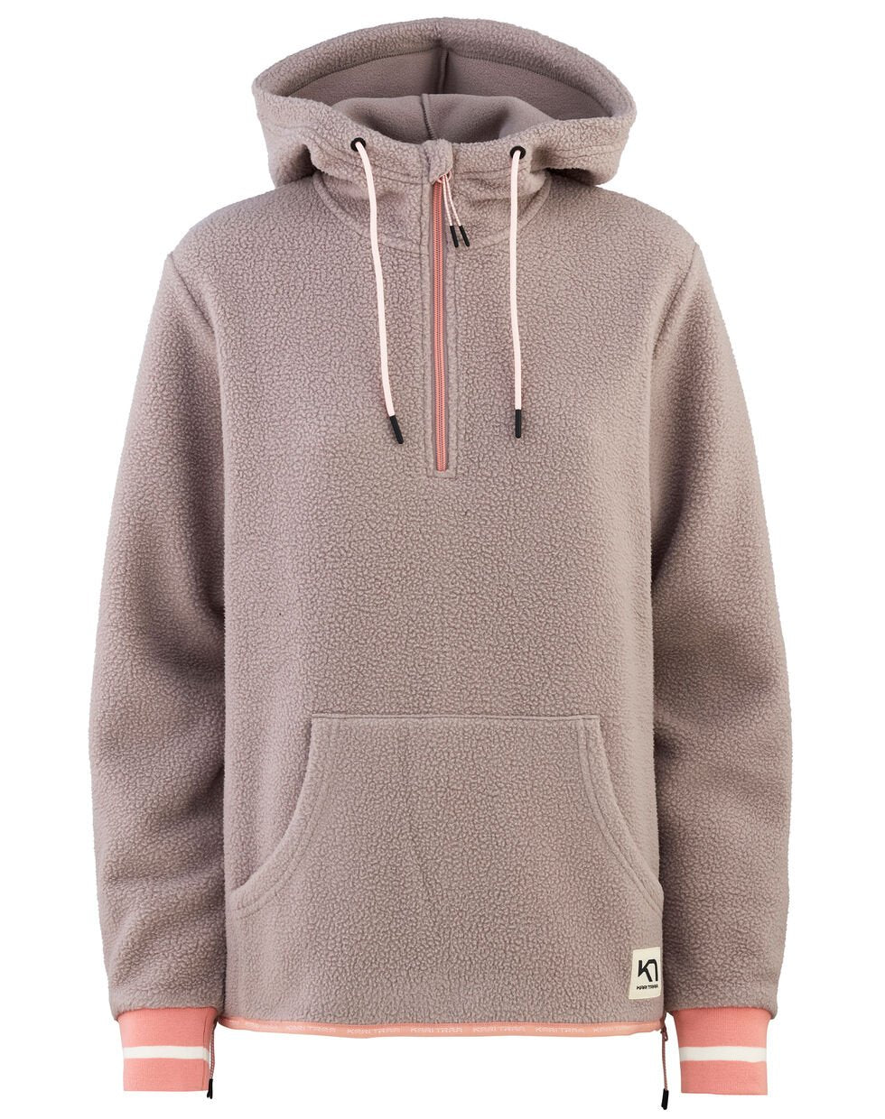 Kari Traa Røthe Hoodie Fleece-hættetrøje Dame - Rwgrey - Rwgrey