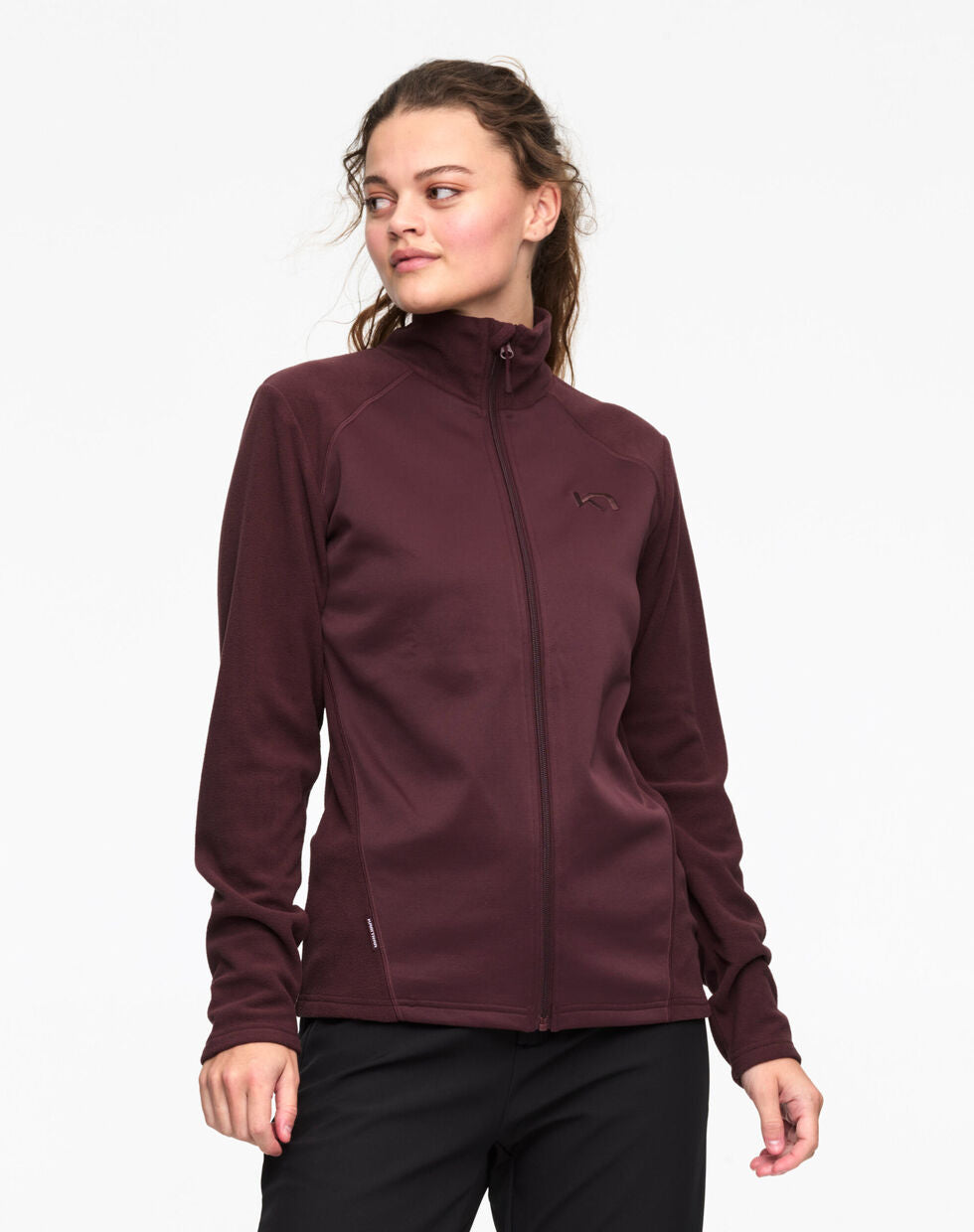 Kari Traa Kari Full-Zip Fleecejakke Dame - Syrup -