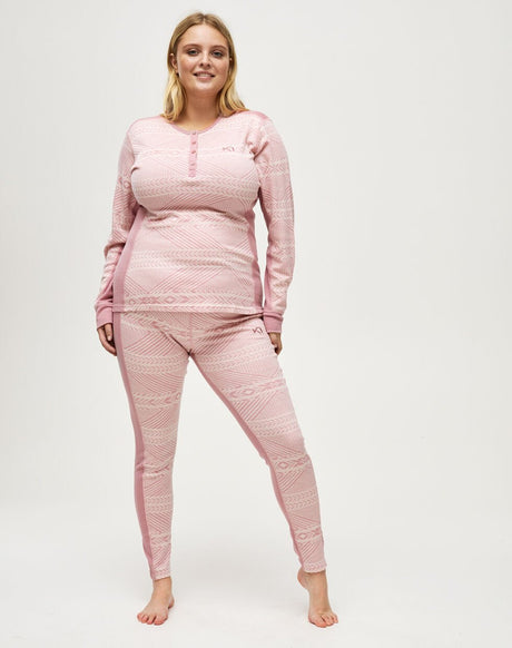 Kari Traa Sjarm Uldundertrøje 2XL-4XL – 100% Merino-uld -