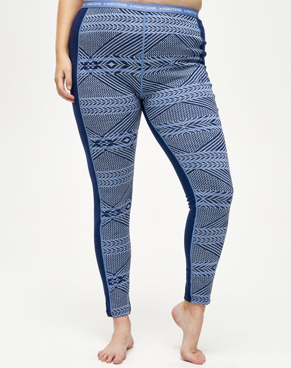 Kari Traa Sjarm Uldundertøj Sæt Dame Plus Size 2XL-4XL -