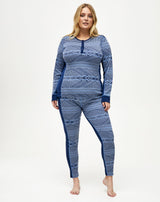 Kari Traa Sjarm Pant Uldunderbukser Plus Size – 100% Merino-uld -