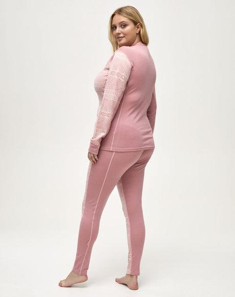 Kari Traa Sjarm Uldundertøj Sæt Dame Plus Size 2XL-4XL -