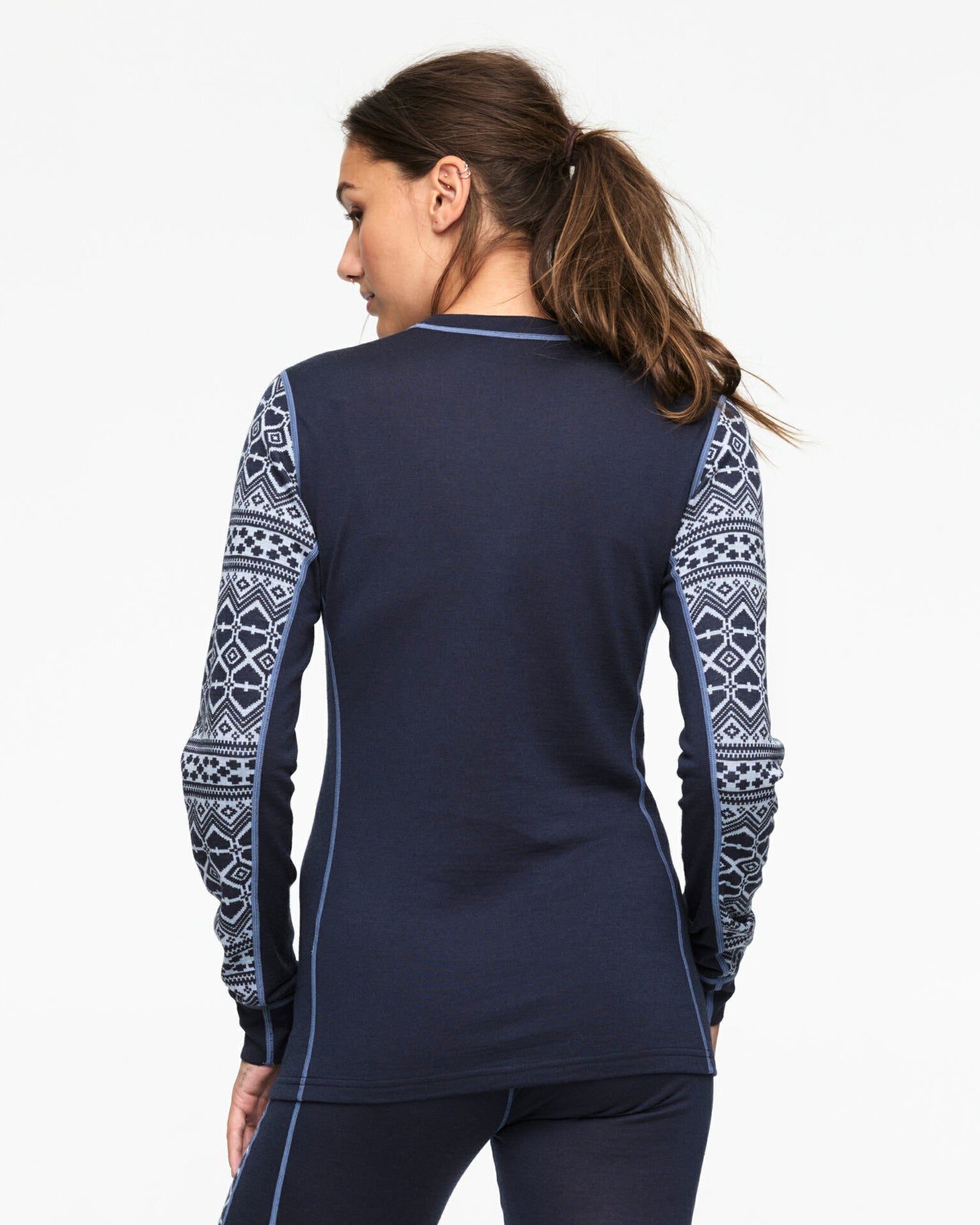 Kari Traa Hjerte LS Langærmet Skiundertrøje Dame -