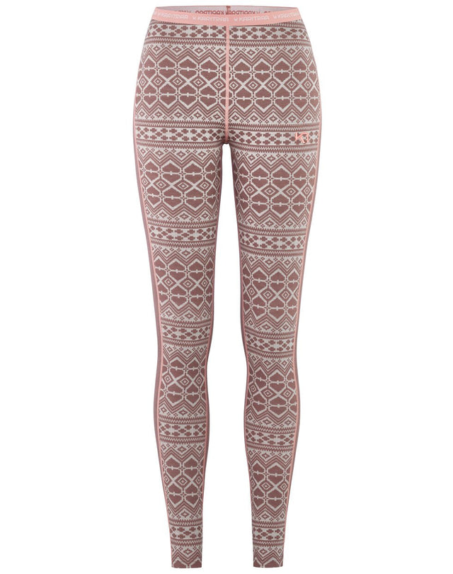 Kari Traa Hjerte Pant Skiunderbukser Dame - Taupe - Taupe