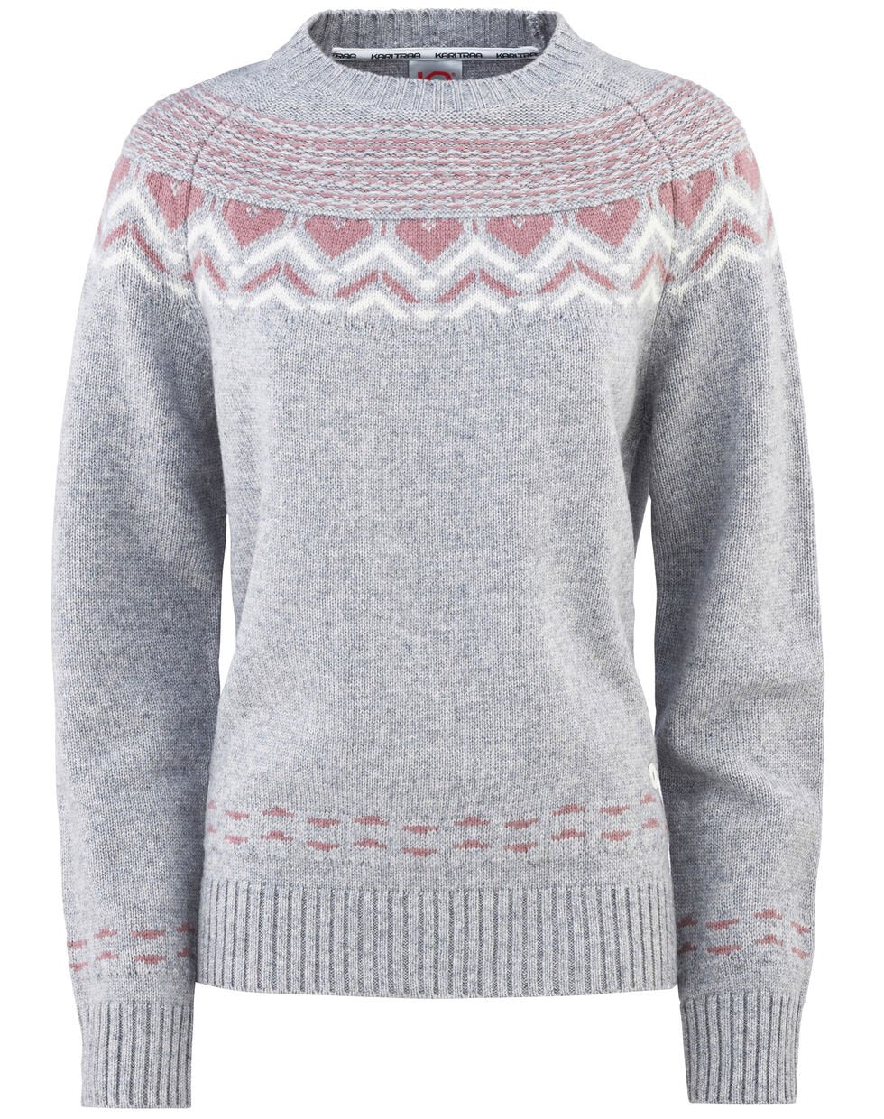 Kari Traa Sundve Knit Striktrøje Dame - Grey Melange