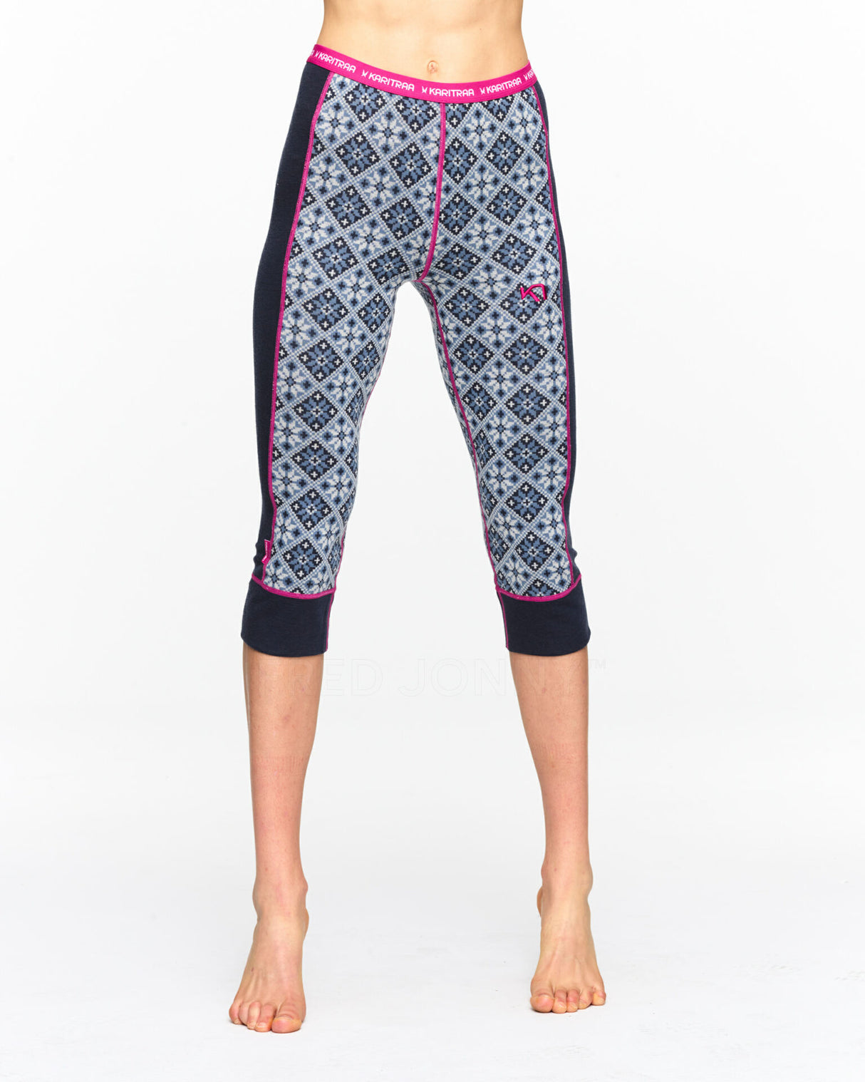 Kari Traa Rose Baselayer Capri Pants Skiunderbukser Dame