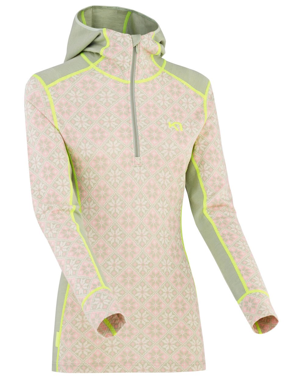 Kari Traa Rose Hoodie Skiundertrøje Dame - Slate -
