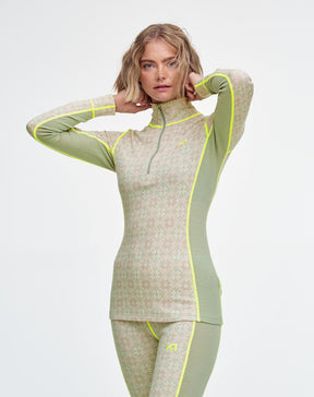Kari Traa Rose Half Zip Skiundertrøje Dame - Slate - Slate