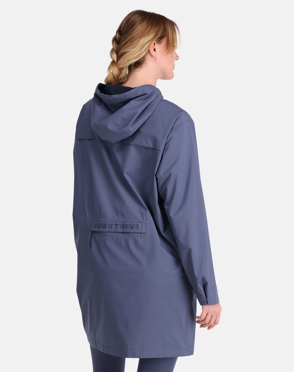 Kari Traa Bryn L Jacket Trenchcoat Jakke Dame - Moon Blue -