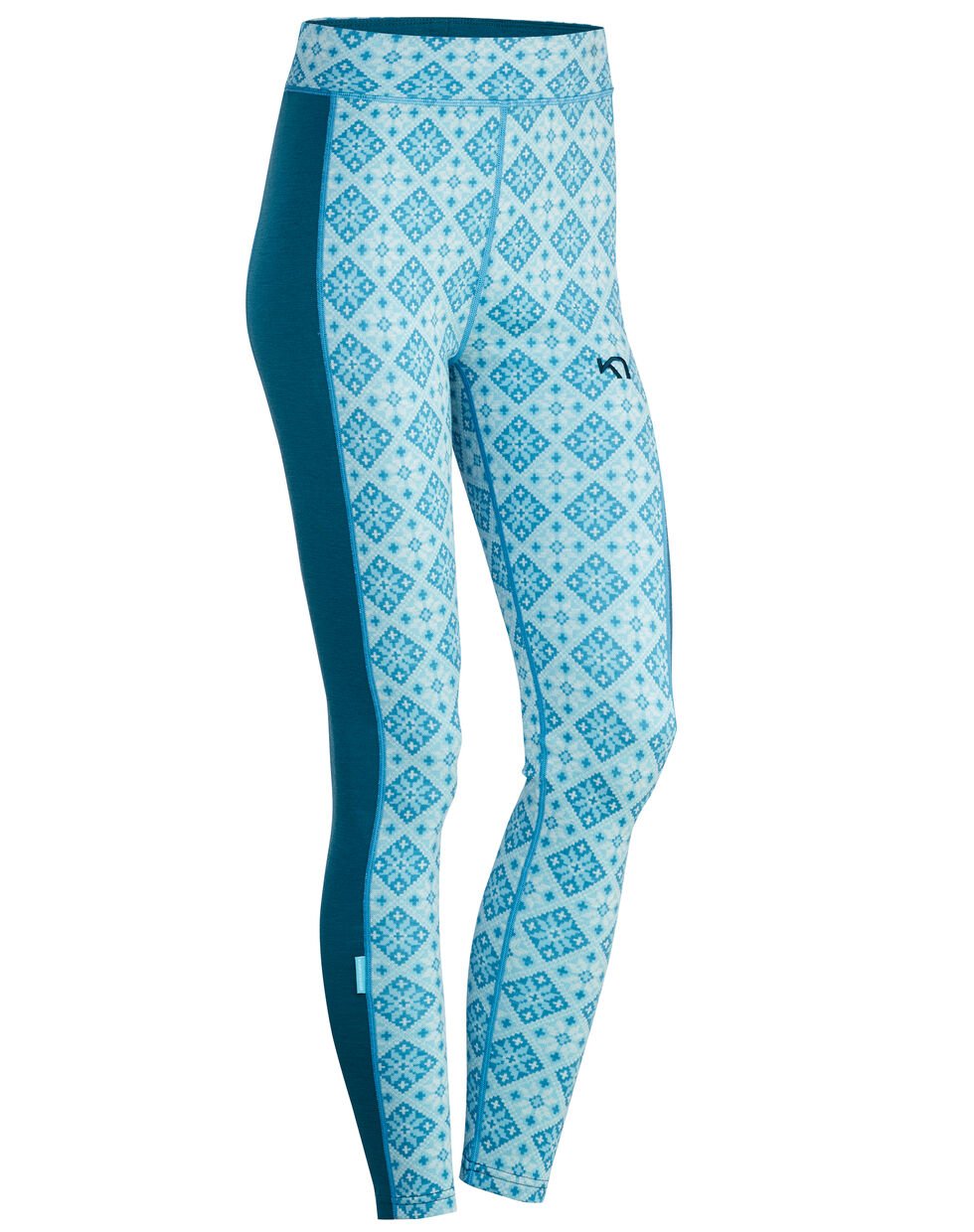 Kari Traa Rose High Waisted Baselayer Pants Skiunderbukser Dame - Frost