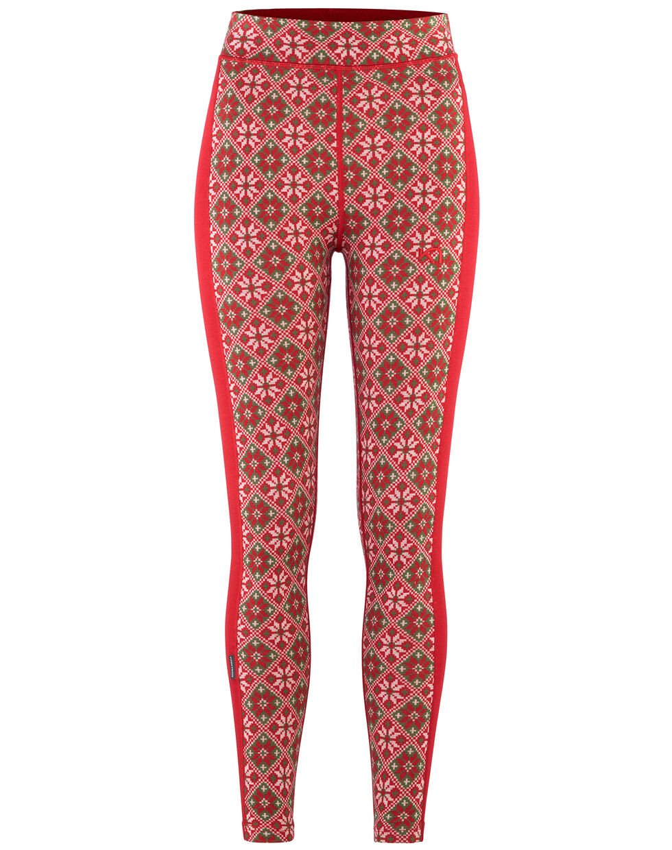 Kari Traa Rose High Waisted Baselayer Pants Skiunderbukser Dame - Red
