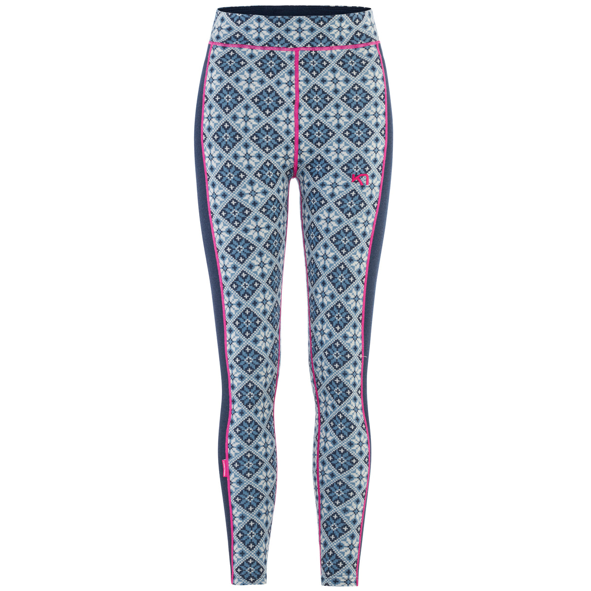 Kari Traa Rose High Waisted Baselayer Pants Skiunderbukser Dame - Royal