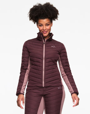 Kari Traa Eva Down Jacket Dunjakke Dame - Syrup