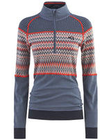 Kari Traa Silja Half Zip Baselayer Skiundertrøje Dame - Sail
