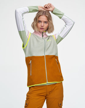 Kari Traa Ane Midlayer Fleecevest Dame - Slate - Slate