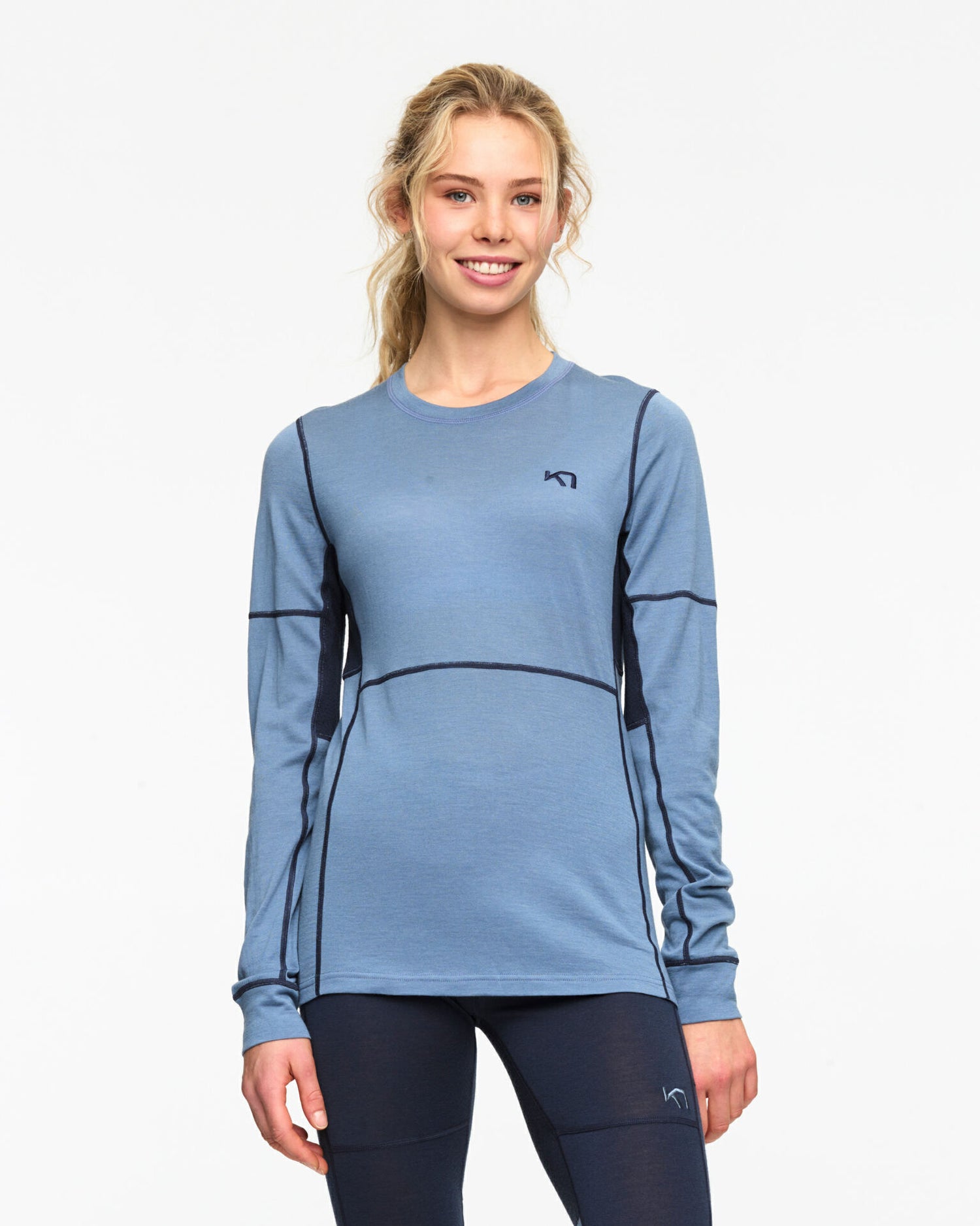 Kari Traa Lam Long Sleeve Baselayer Uldundertrøje Dame -