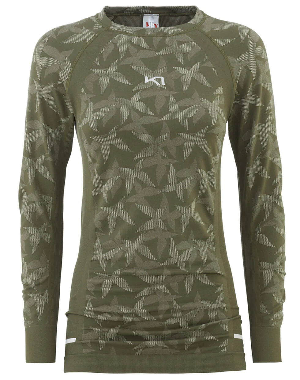 Kari Traa Butterfly Long Sleeve Trænings-T-shirt Dame - Tweed