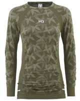 Kari Traa Butterfly Long Sleeve Trænings-T-shirt Dame - Tweed