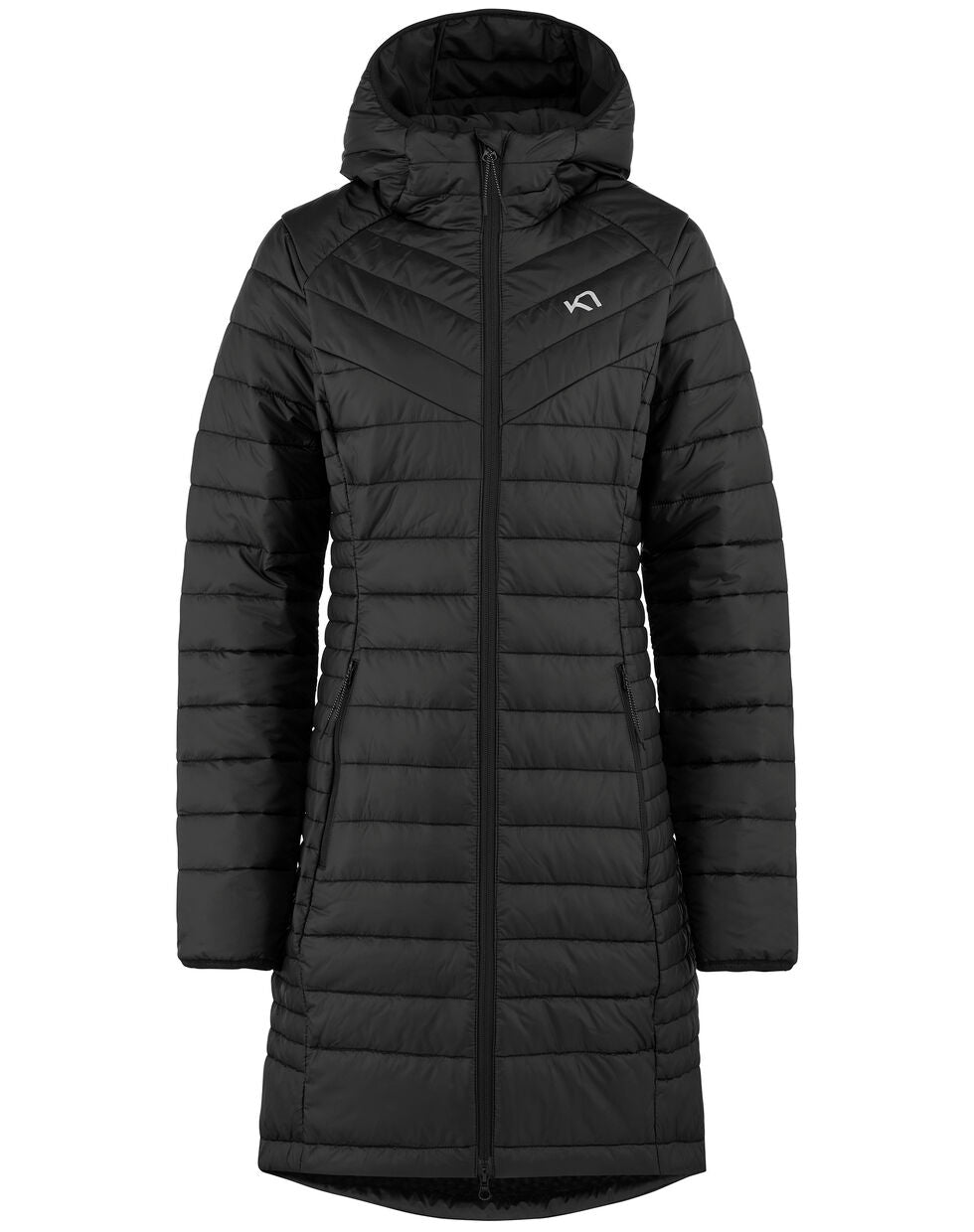 Kari Traa Aada PrimaLoft Lang Jakke Dame - Black -