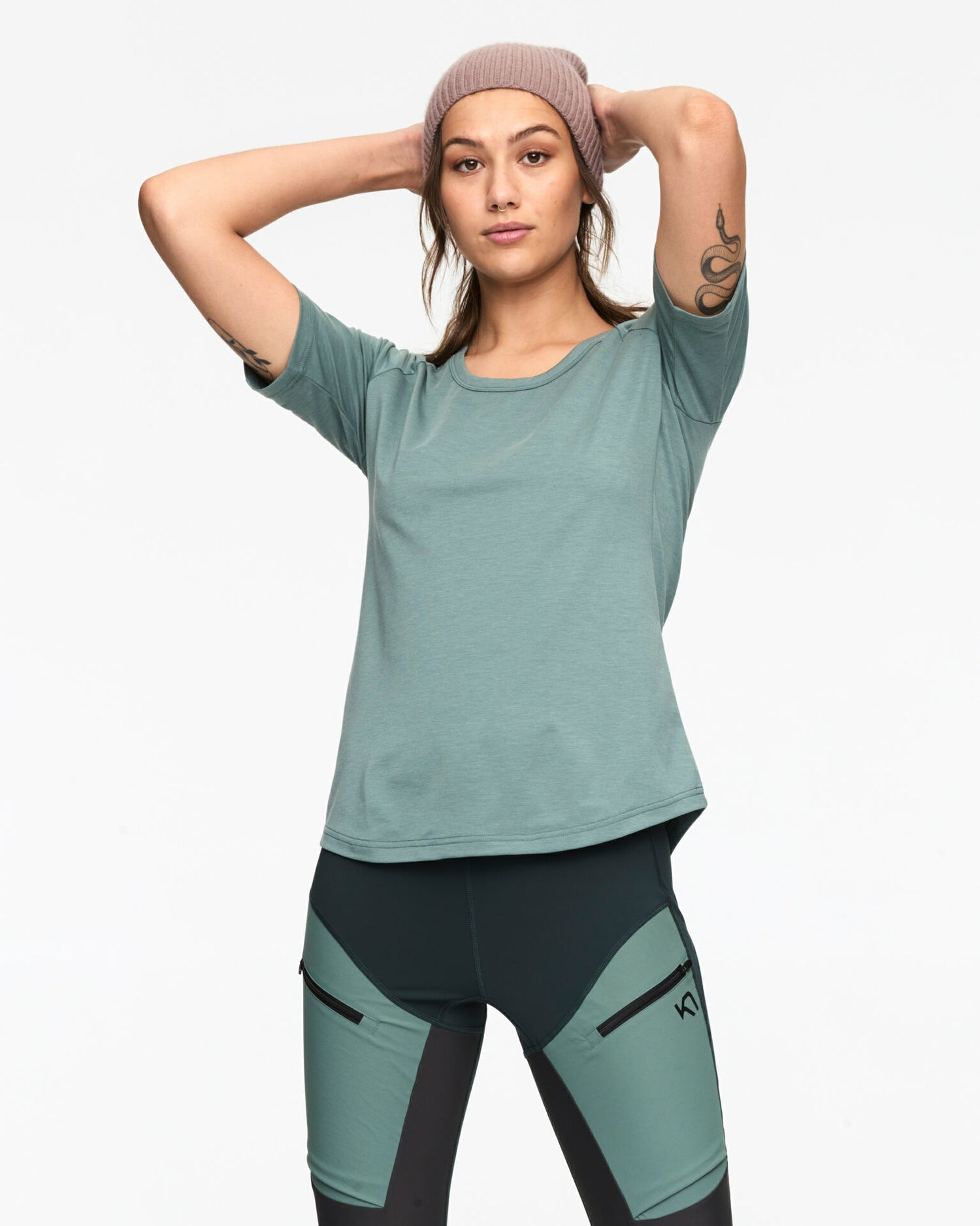 Kari Traa Aada T-shirt Dame - Murk - Murk