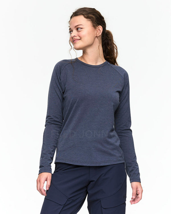Kari Traa Aada Long Sleeve Langærmet Trøje - Royal