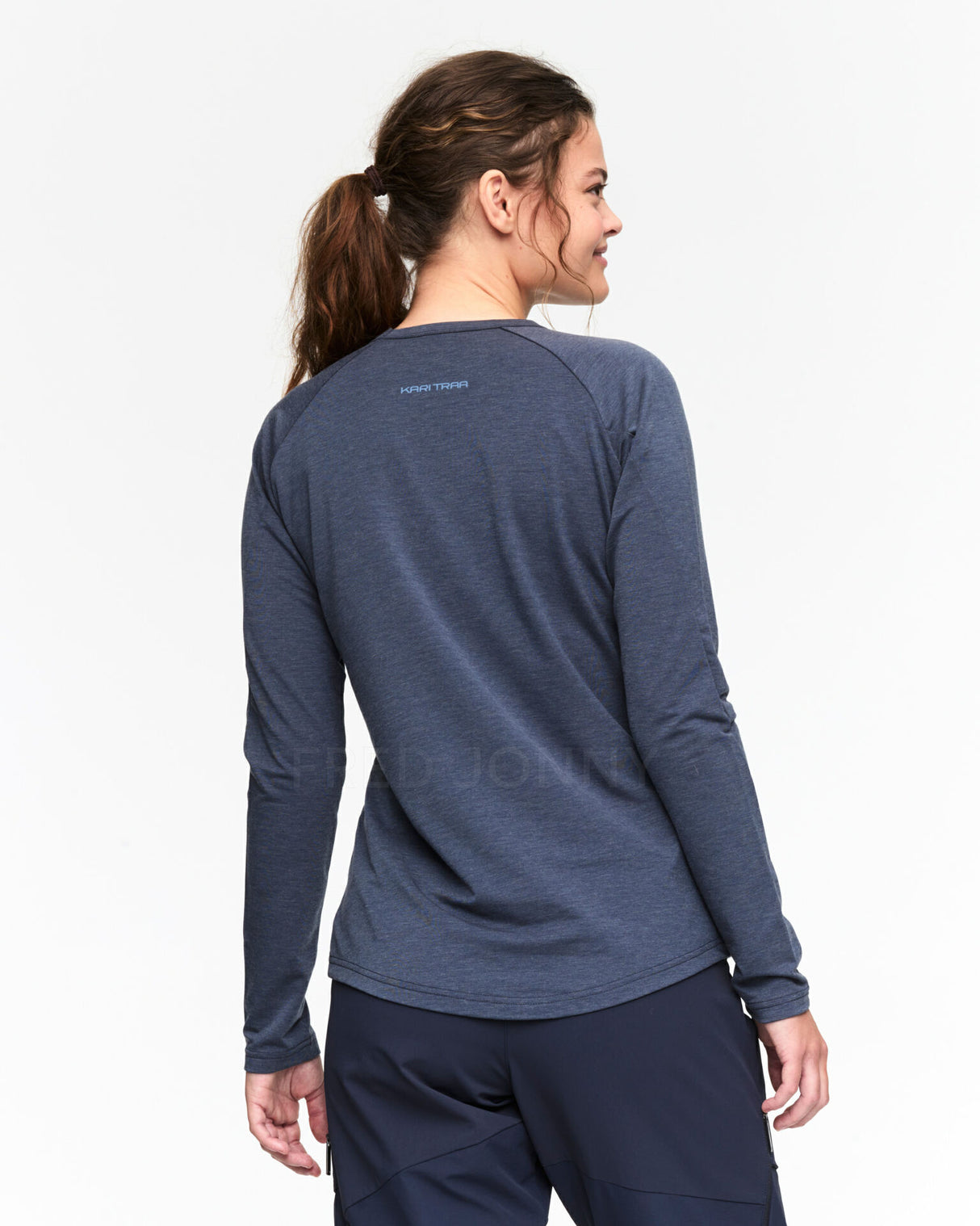 Kari Traa Aada Long Sleeve Langærmet Trøje - Royal -