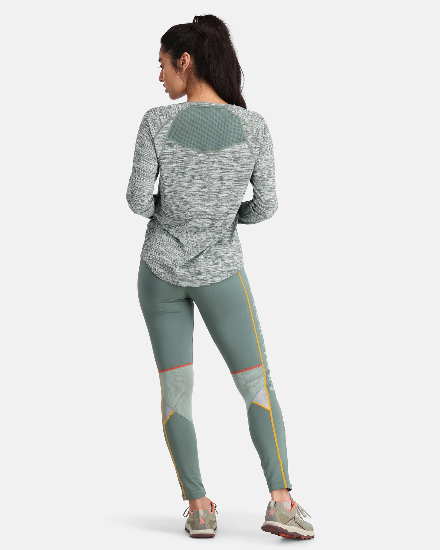 Kari Traa Emily Longsleeve Langærmet Træningstrøje Dame - Murk Green -