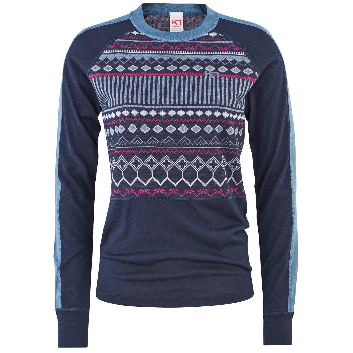 Kari Traa Tuva Long Sleeve Skiundertrøje Dame - Royal