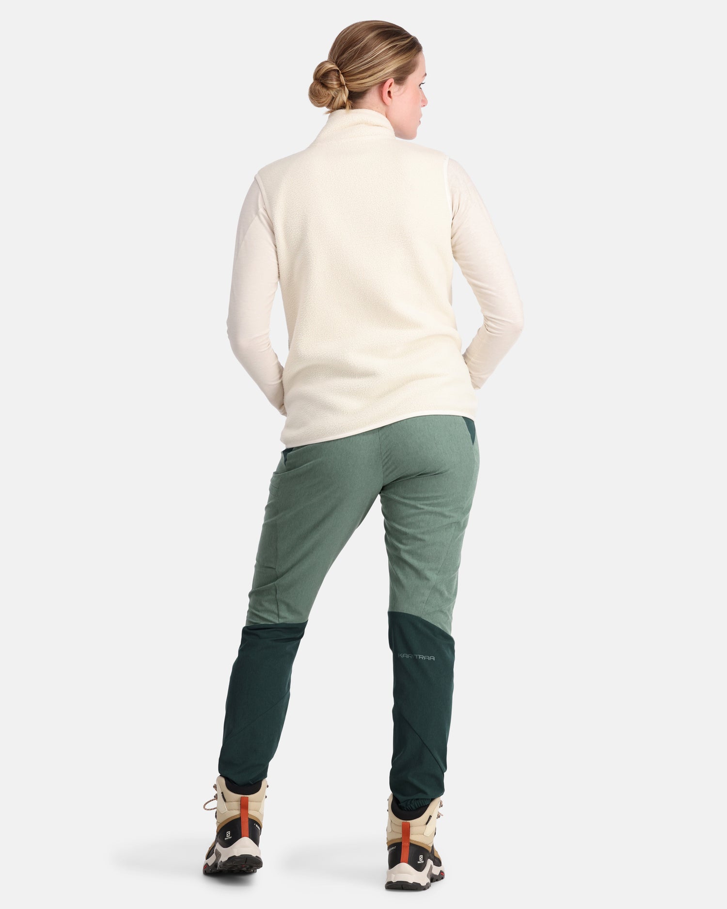 Kari Traa Røthe Fleece Vest Dame - Bjerk -