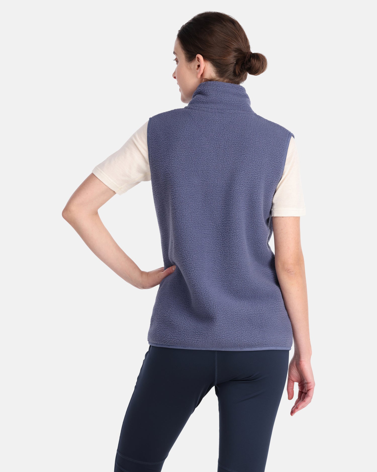 Kari Traa Røthe Fleece Vest Dame - Moon -
