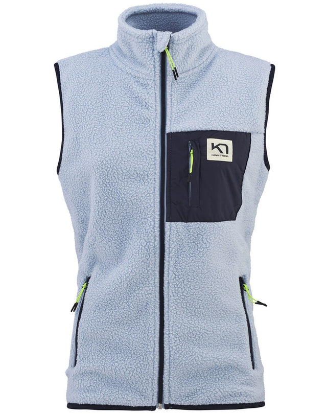 Kari Traa Røthe Fleece Vest Dame - Misty