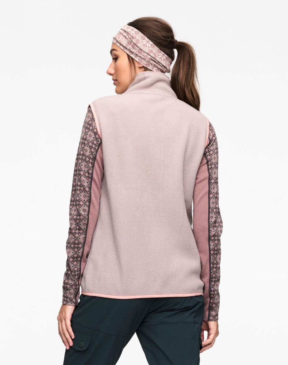 Kari Traa Røthe Fleece Vest Dame - Rwgrey -