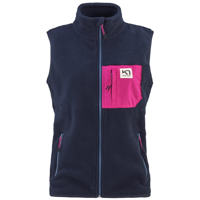 Kari Traa Røthe Fleece Vest Dame - Rroyal