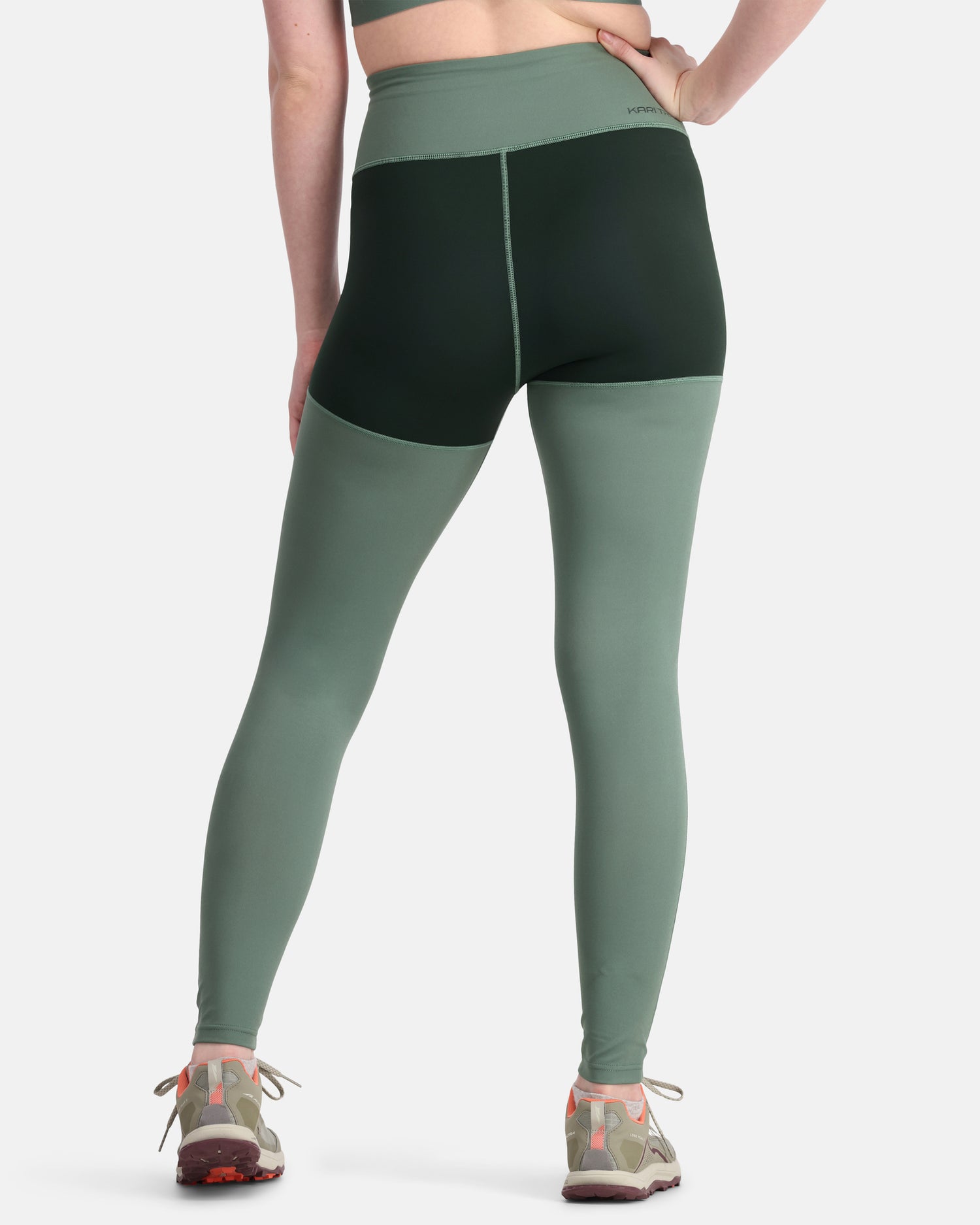 Kari Traa Thale Tights Dame - Murk Green -