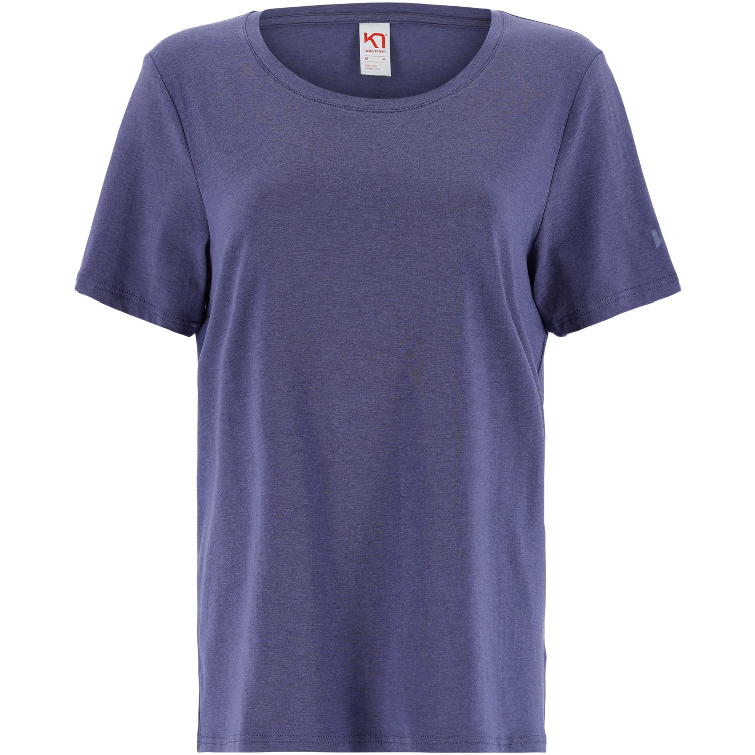 Kari Traa Ruth Tee Plus Size T-shirt Dame - Moon Blue