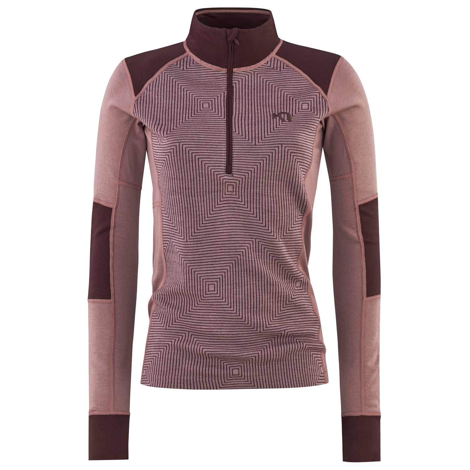 Kari Traa Tora Half Zip Skiundertrøje Dame - Taupe - Taupe