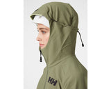 Helly Hansen Women's Odin Pro Shield Hybrid Softshell Jakke Dame - Lav Green