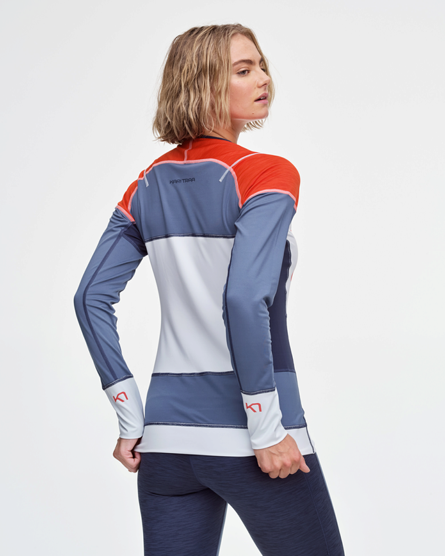 Kari Traa Stil H/Z Skiundertrøje Dame - Sail Blue