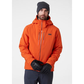 Helly Hansen Men's Alpha LIFALOFT Insulated Ski Jacket Skijakke Herre - Patrol Orange - Patrol Orange