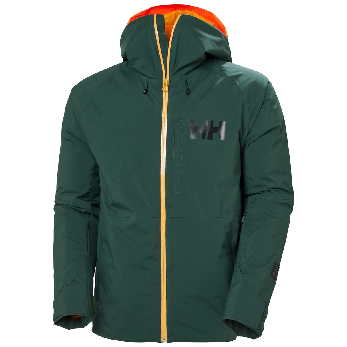 Helly Hansen Men's Powderface Insulated Ski Jacket Skijakke Herre - Darkest Spruce