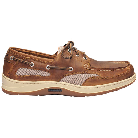 Sebago Clovehitch II FGL Waxed Sejlersko Herre - Brown Cinnamon