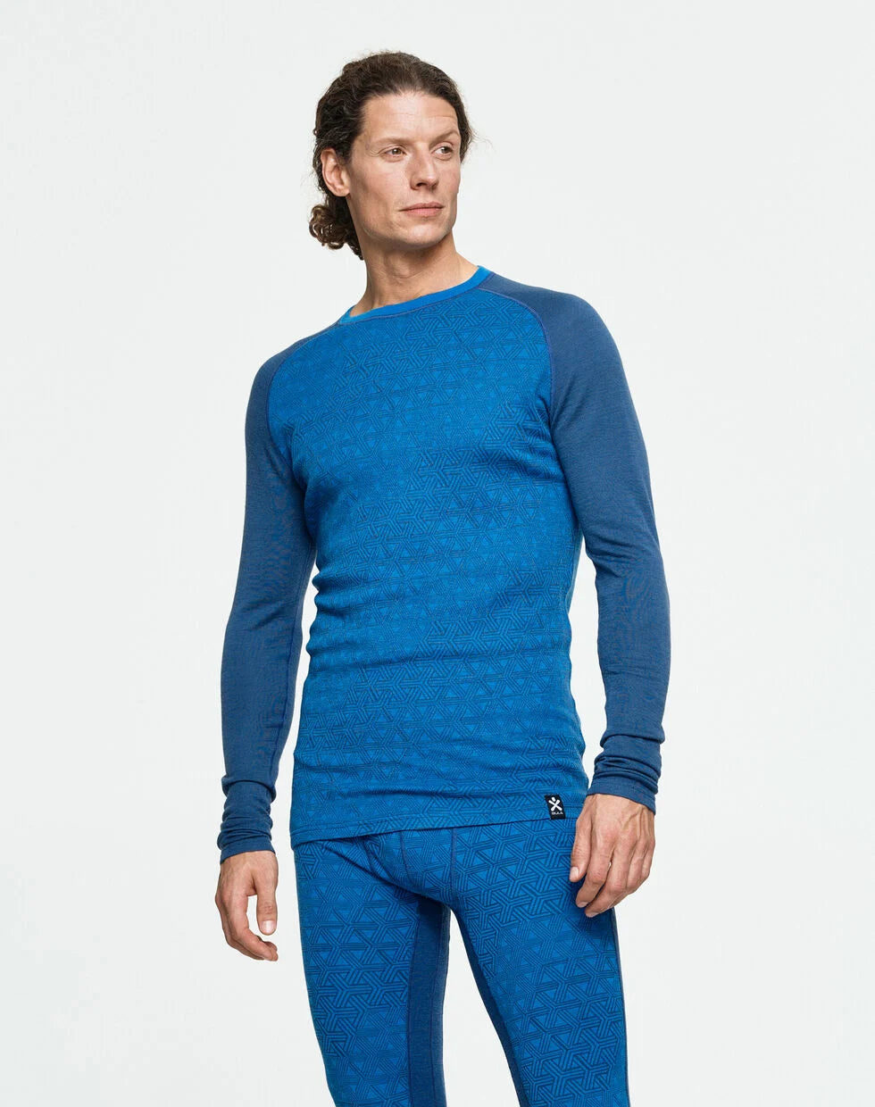 Bula Geo Merino Wool Crew Skiundertrøje Herre