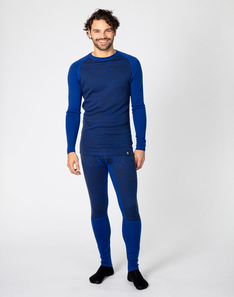 Bula Geo Merino Wool Crew Skiundertrøje Herre -